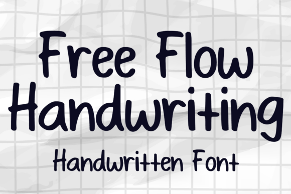 Free Flow Handwriting: A Playful Script for Creative Projects
